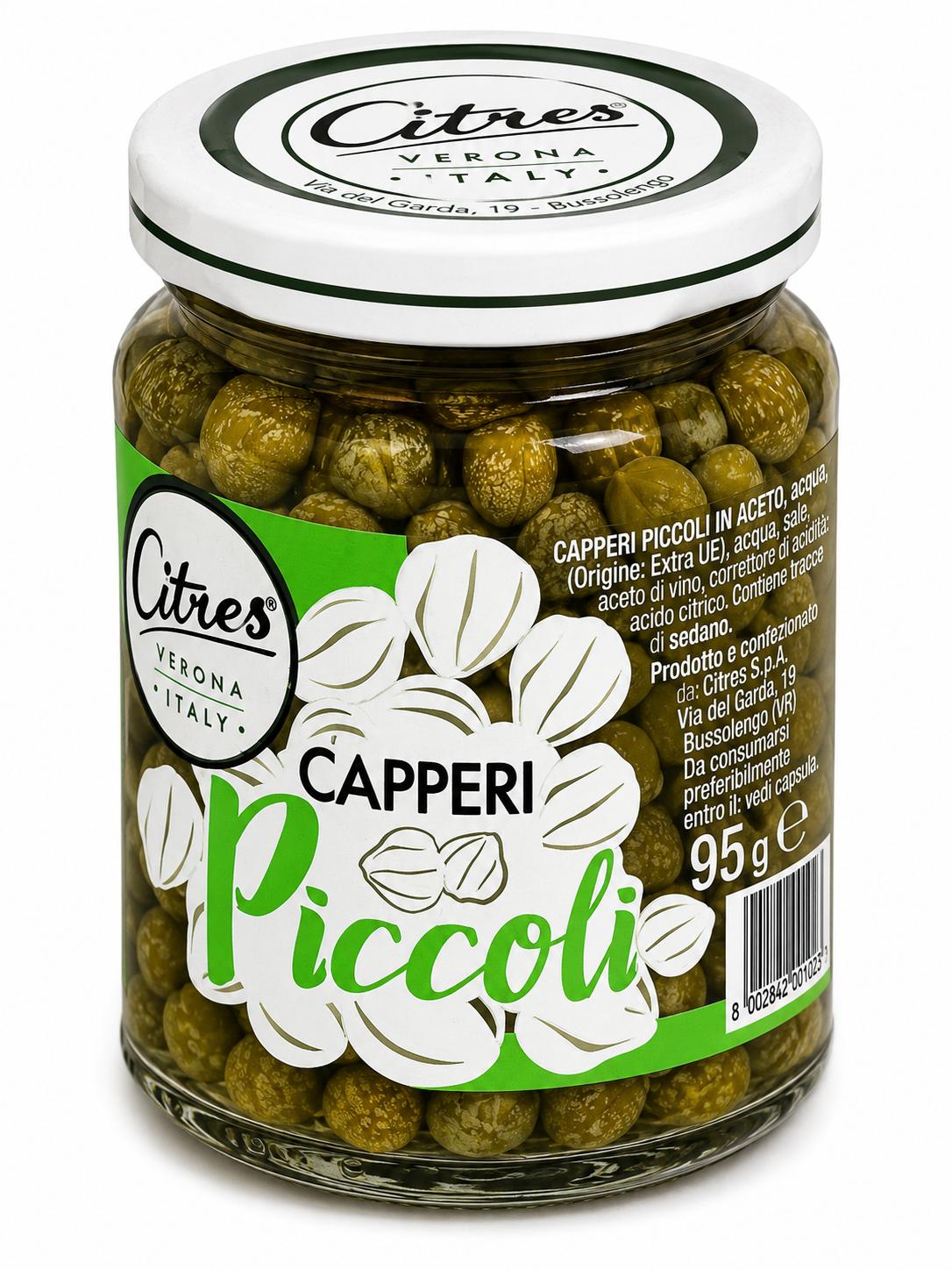 Capers Small Size In Vinegar