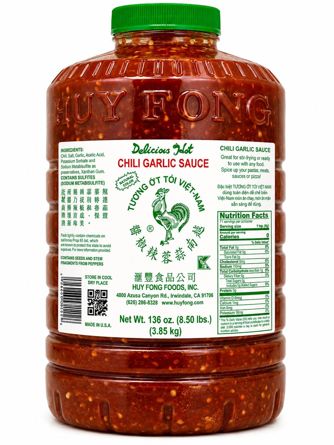Chili Garlic Sauce Huy Fong - DFF International – UMI FRESH MARKET