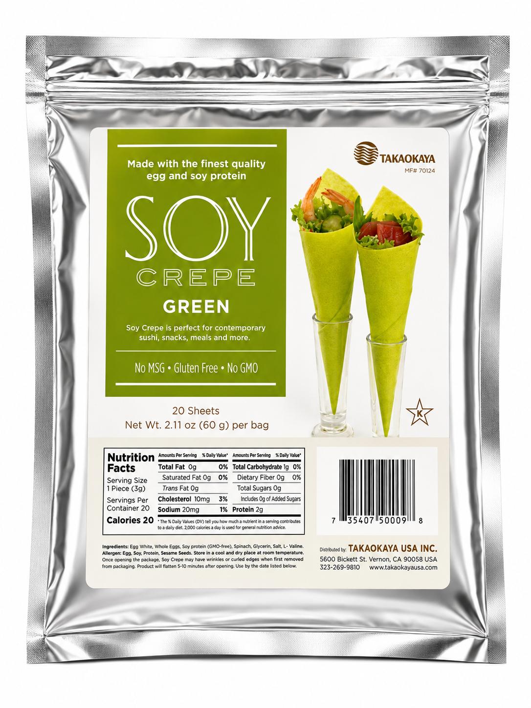 Soy Crepe Green