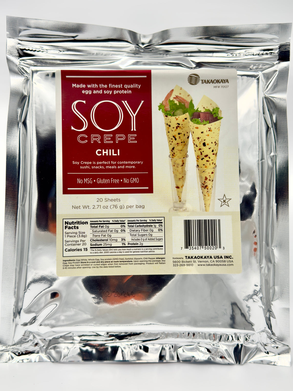 Soy Crepe Chili
